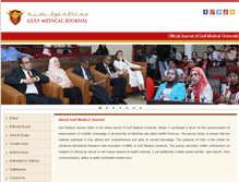 Tablet Screenshot of gulfmedicaljournal.com